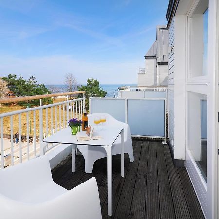 Seebruecke Heringsdorf - 1-Raum-Appartement Mit Balkon S7A Bagian luar foto