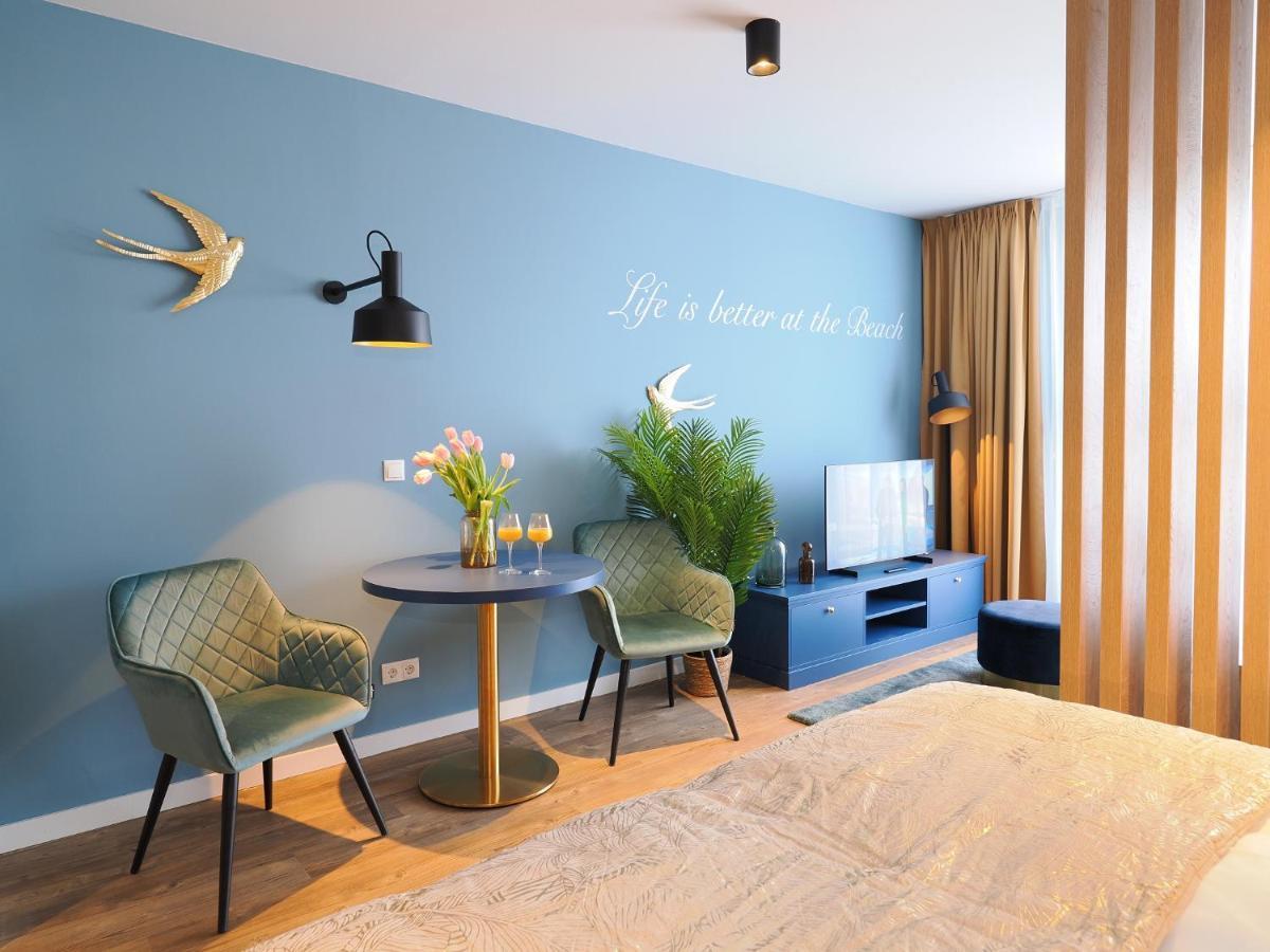 Seebruecke Heringsdorf - 1-Raum-Appartement Mit Balkon S7A Bagian luar foto