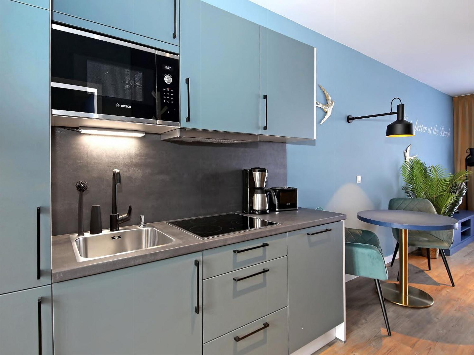 Seebruecke Heringsdorf - 1-Raum-Appartement Mit Balkon S7A Bagian luar foto